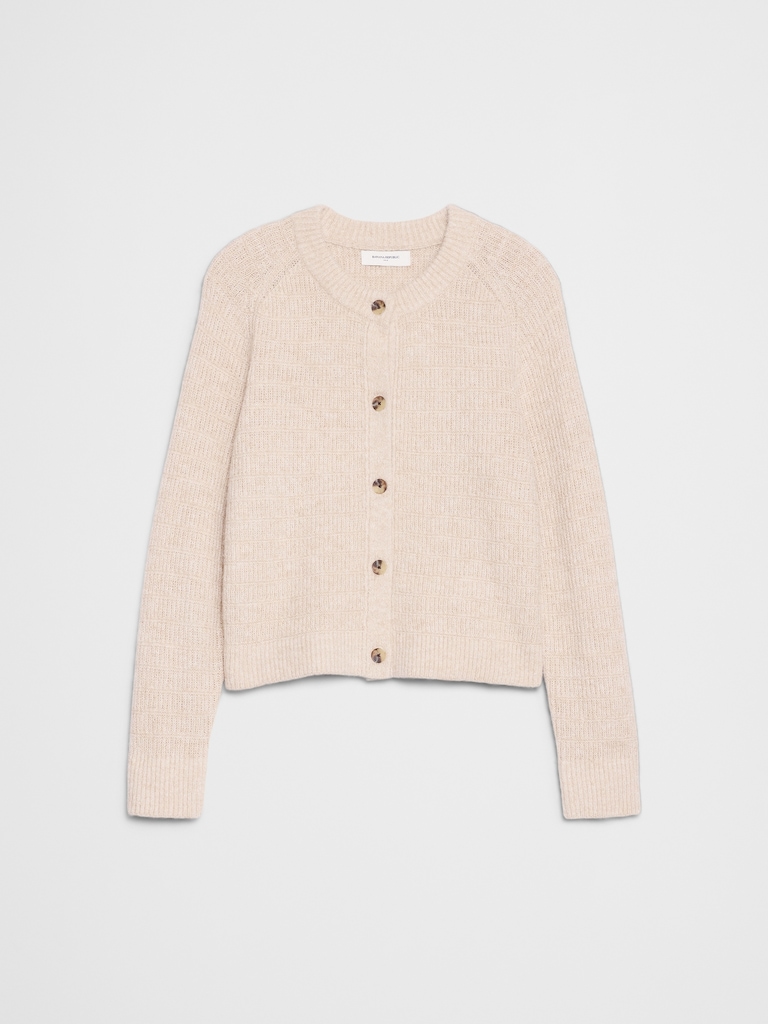 Brushed Cardigan Sweater