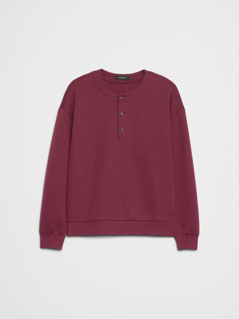 Weekender Henley Sweatshirt