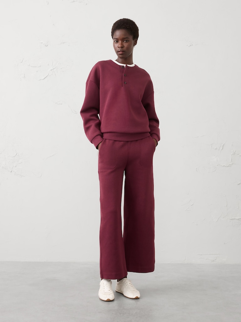 Weekender Henley Sweatshirt