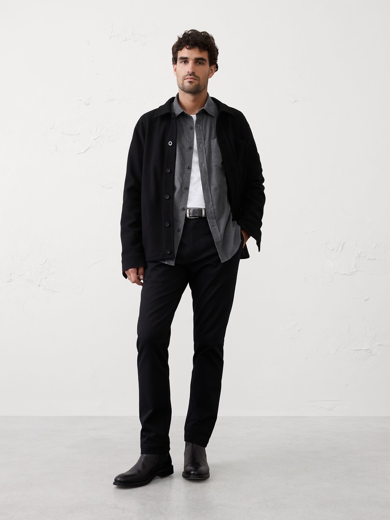 Slim-Fit Fine Wale Corduroy Shirt