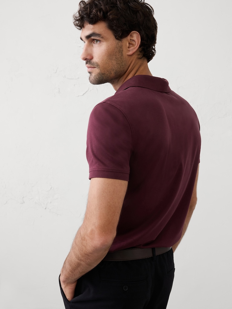 Slim Luxe Touch Polo