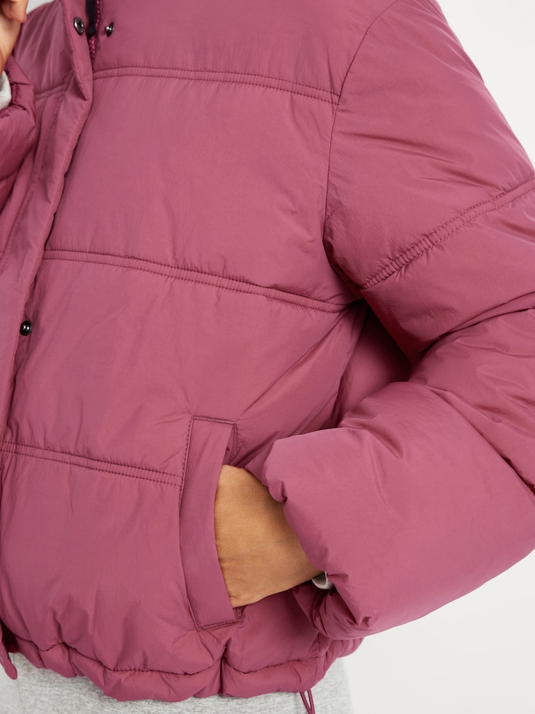 Water-Resistant Puffer Jacket