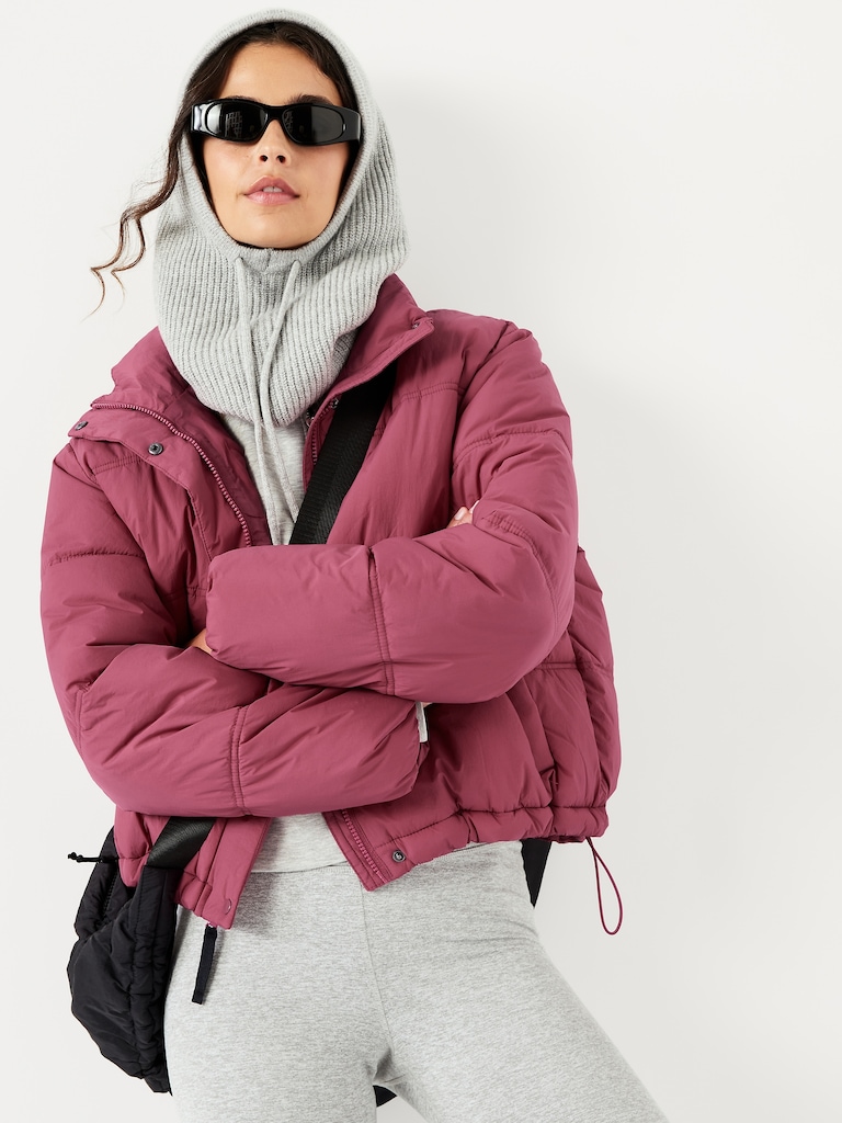 Water-Resistant Puffer Jacket
