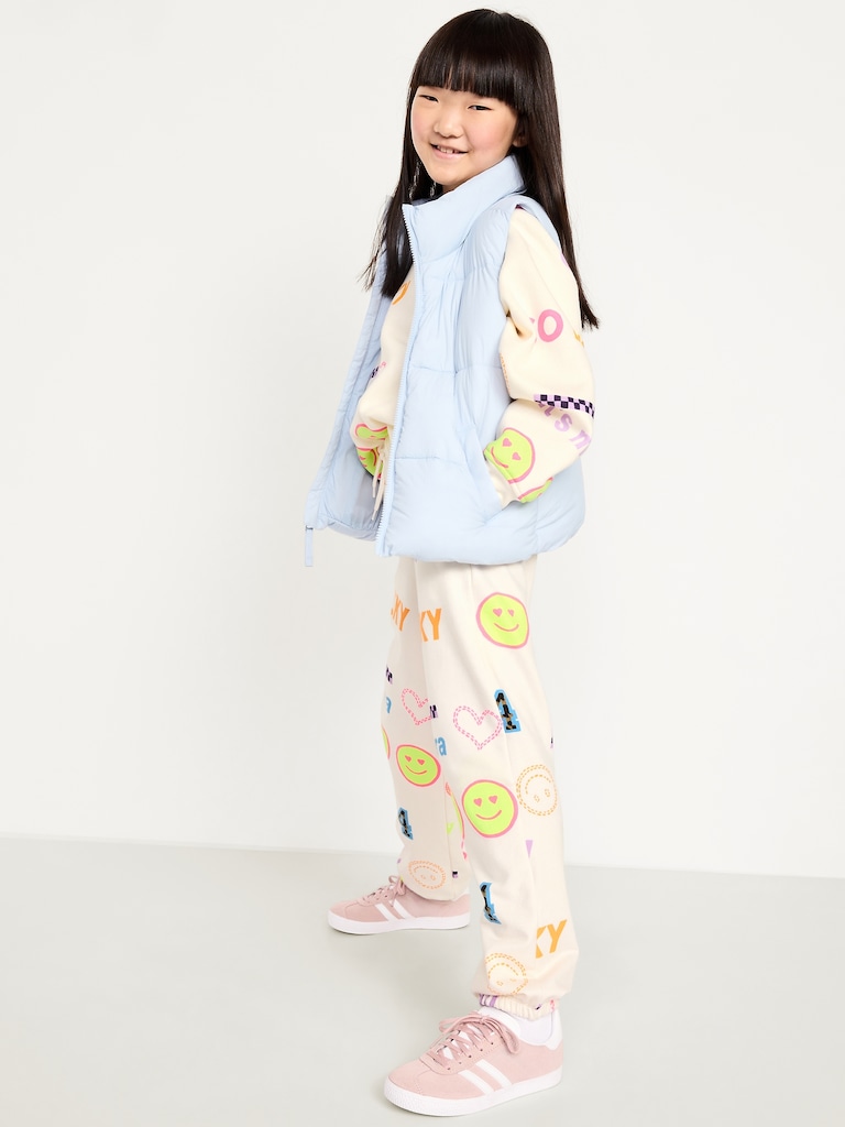 Favorite Fleece High-Waisted Jogger Sweatpants for Girls