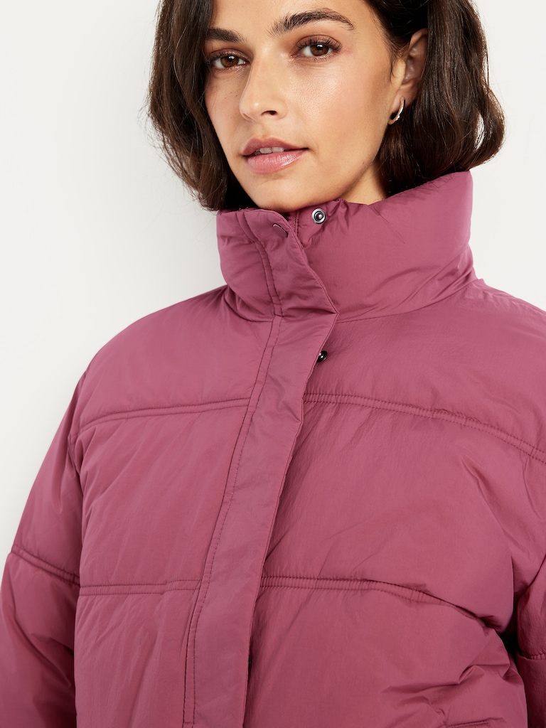 Water-Resistant Puffer Jacket