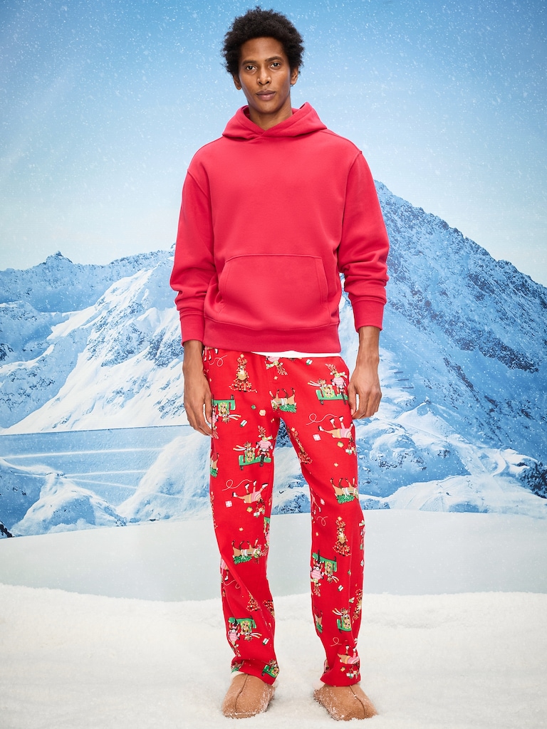 Flannel Pajama Pants for Men