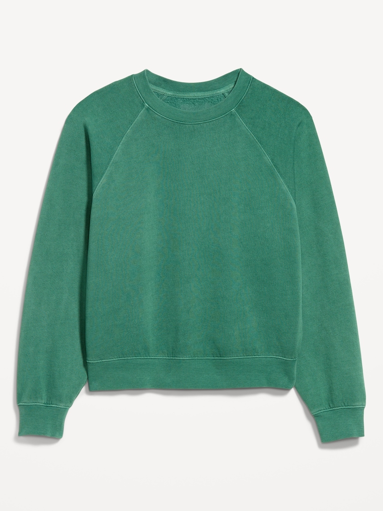 Oversized Raglan Sweatshirt