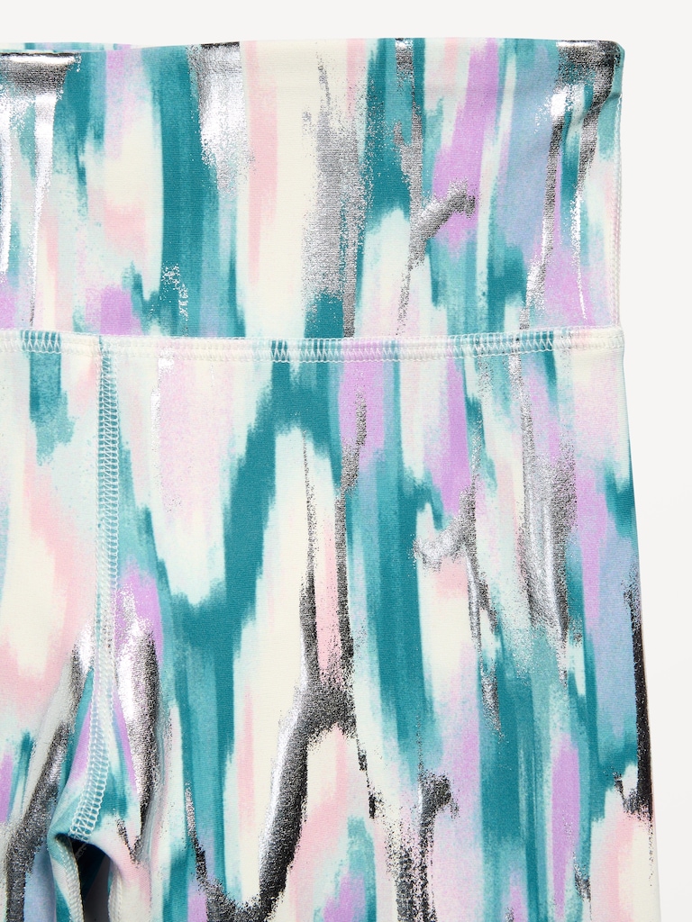 High-Waisted PowerSoft 7/8-Length Leggings for Girls