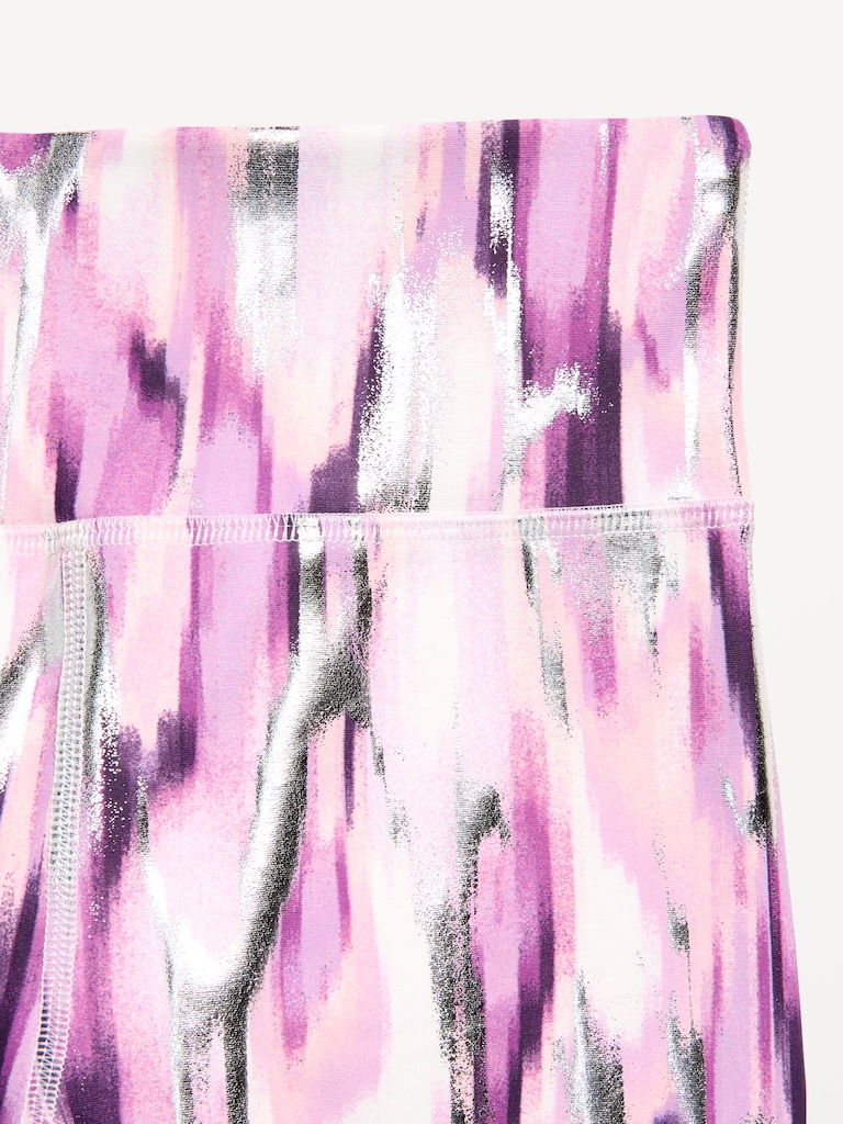 High-Waisted PowerSoft 7/8-Length Leggings for Girls