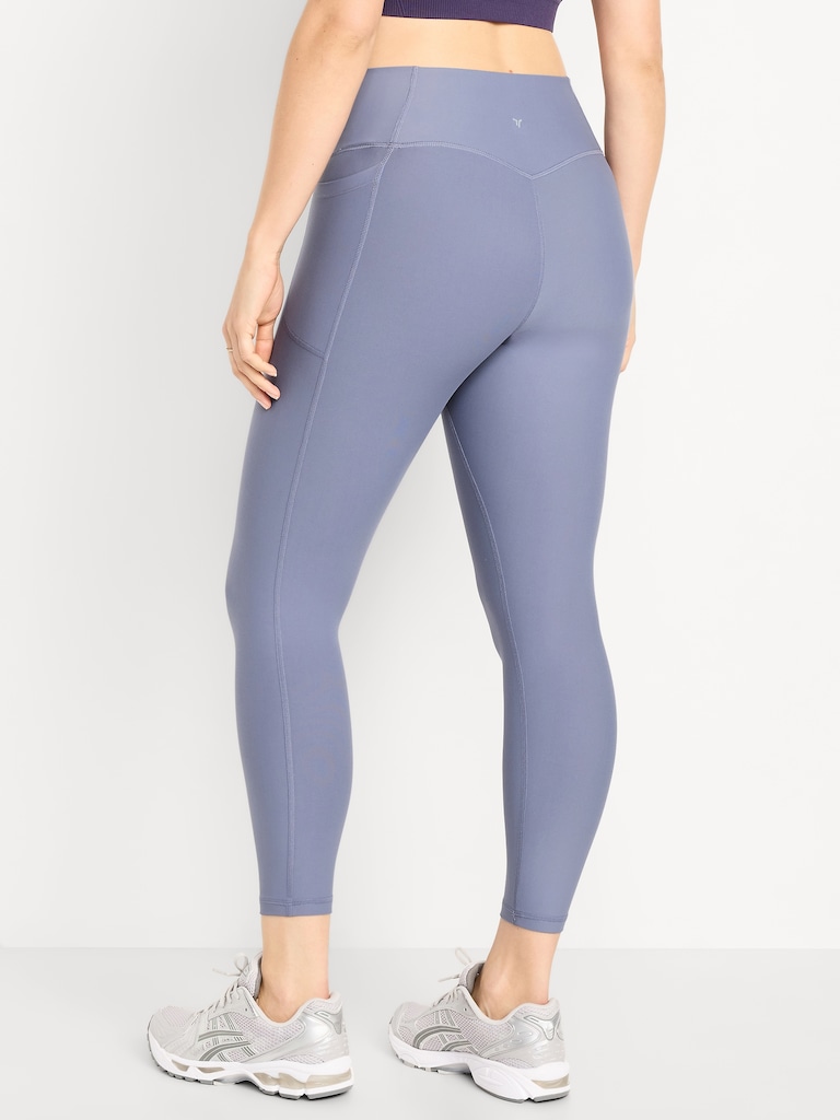 Extra-High Waisted PowerSoft Boundless 7/8 Pocket Leggings – No Front Seam