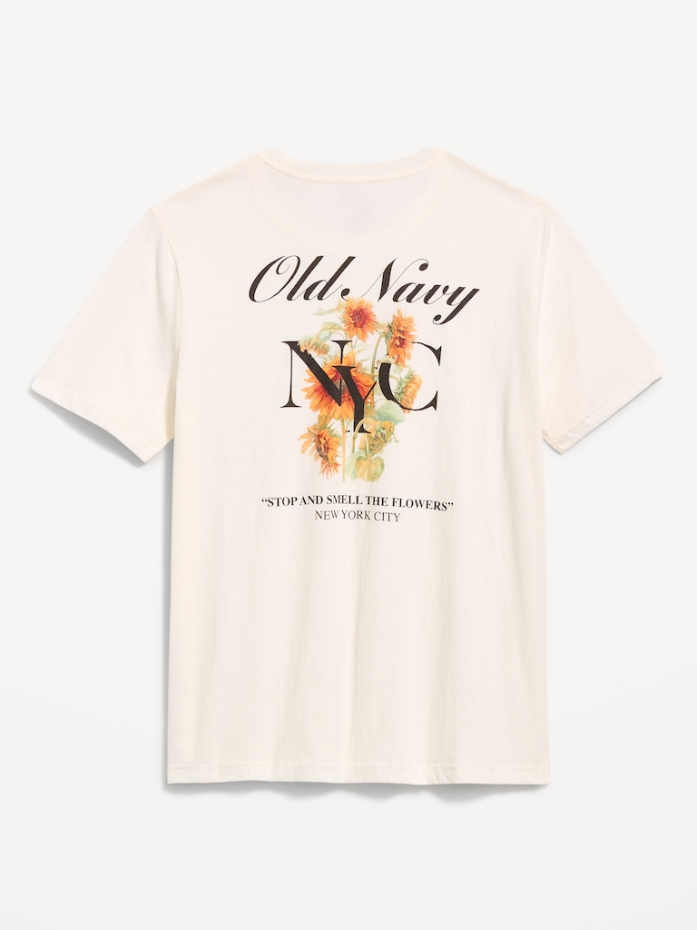 Crew-Neck Logo-Graphic T-Shirt