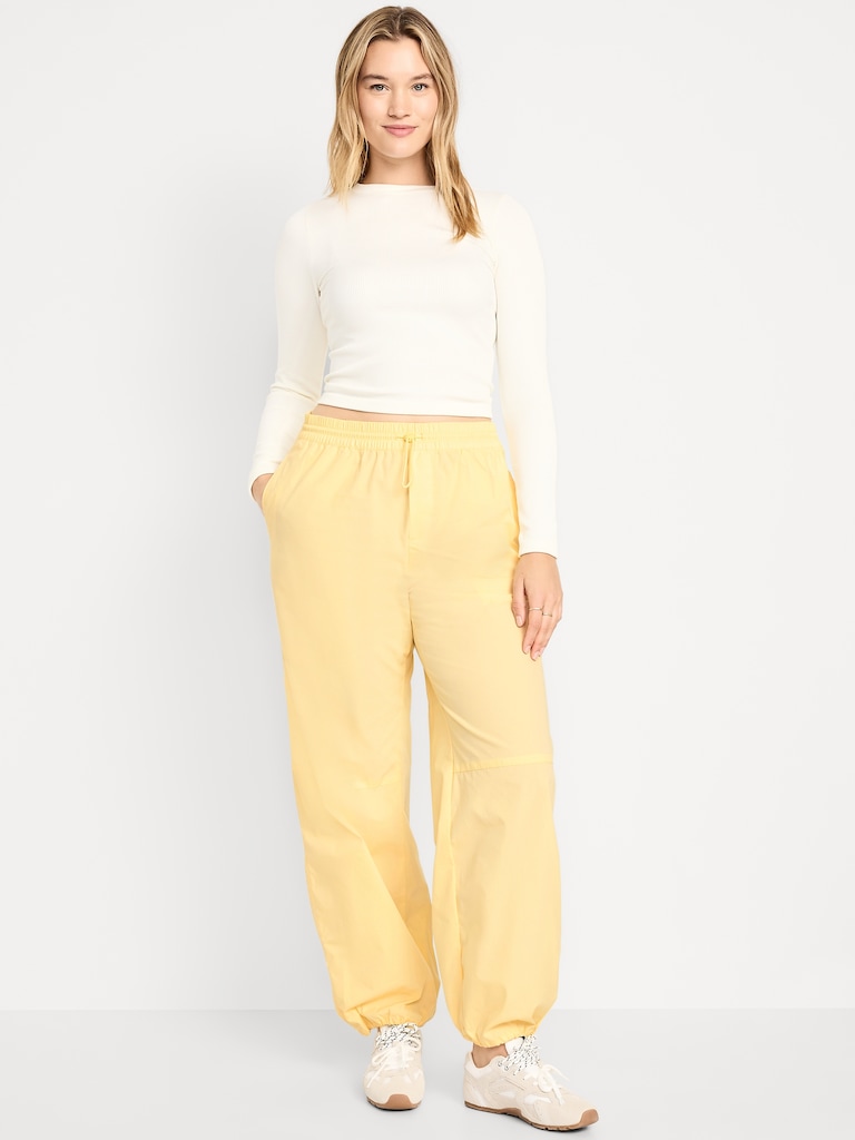 Lightweight Pull-On Parachute Pants