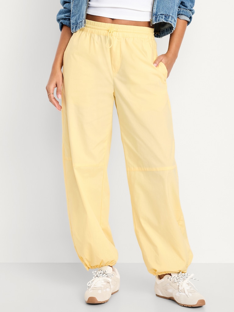 Lightweight Pull-On Parachute Pants