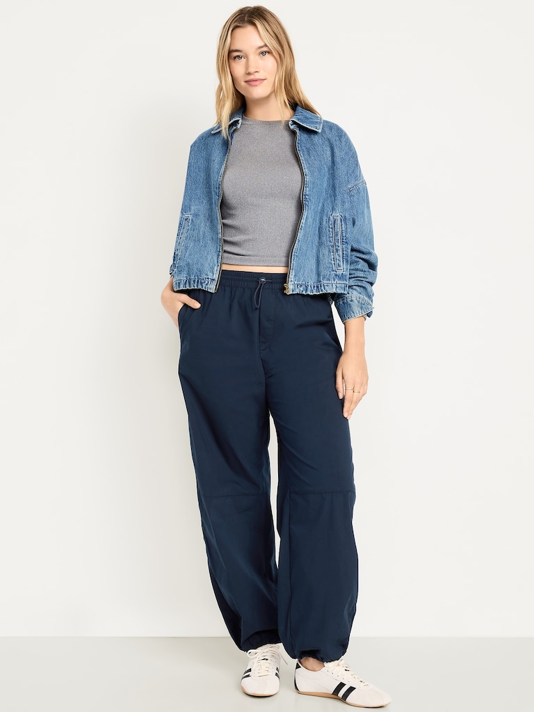 Lightweight Pull-On Parachute Pants