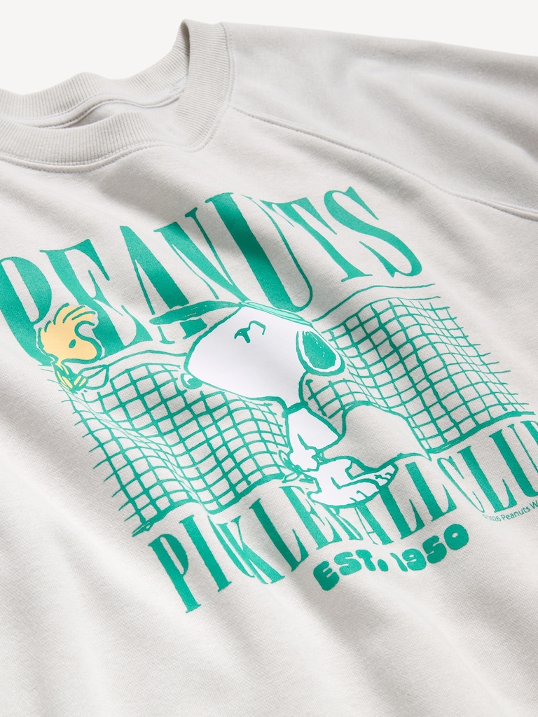 Peanuts™ Oversized Raglan Sweatshirt