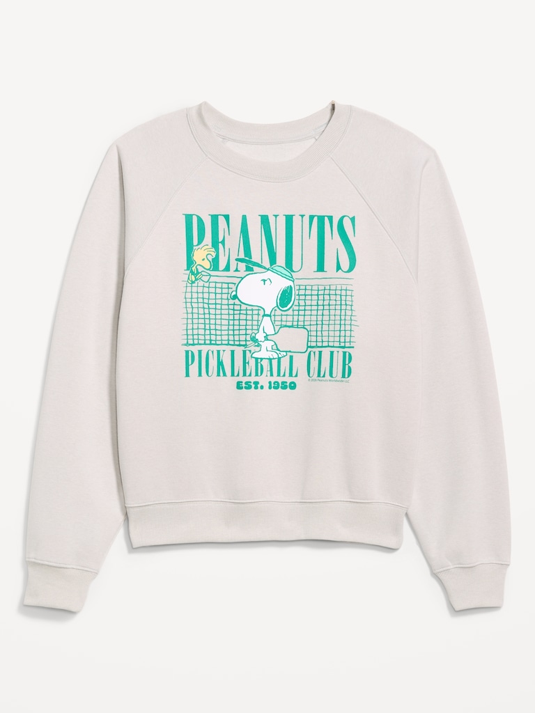 Peanuts™ Oversized Raglan Sweatshirt