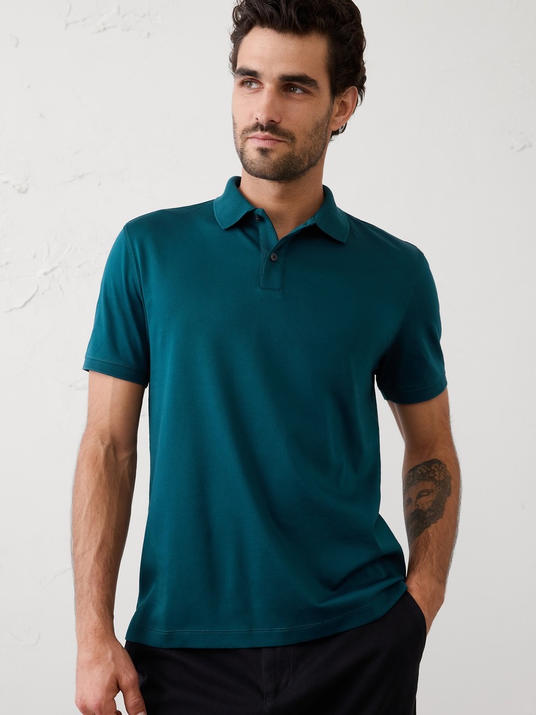 Slim Luxe Touch Polo