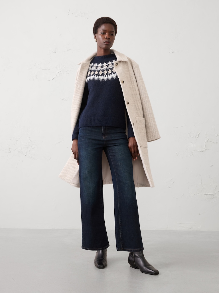 Brushed Pullover Sweater