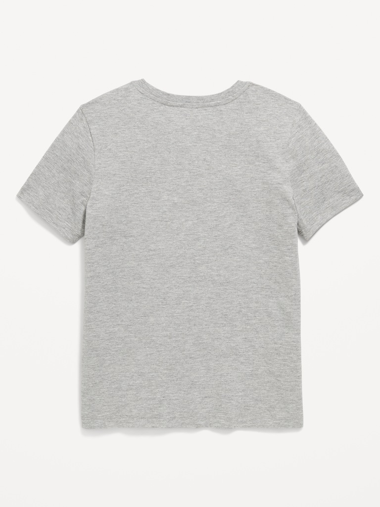 College Graphic Gender-Neutral T-Shirt for Kids