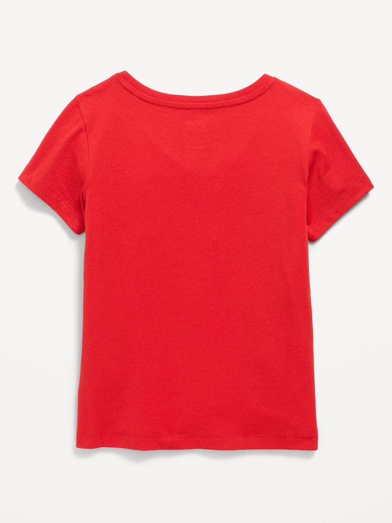 College Graphic T-Shirt for Girls