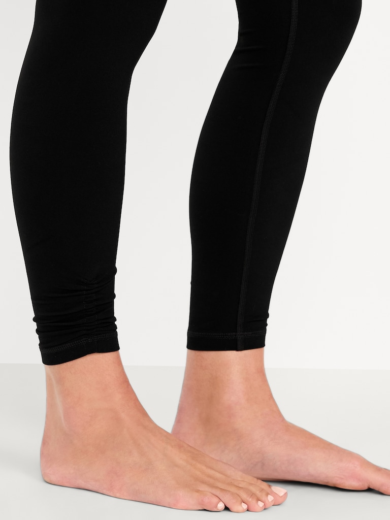 High-Waisted StudioSmooth Ruched Leggings