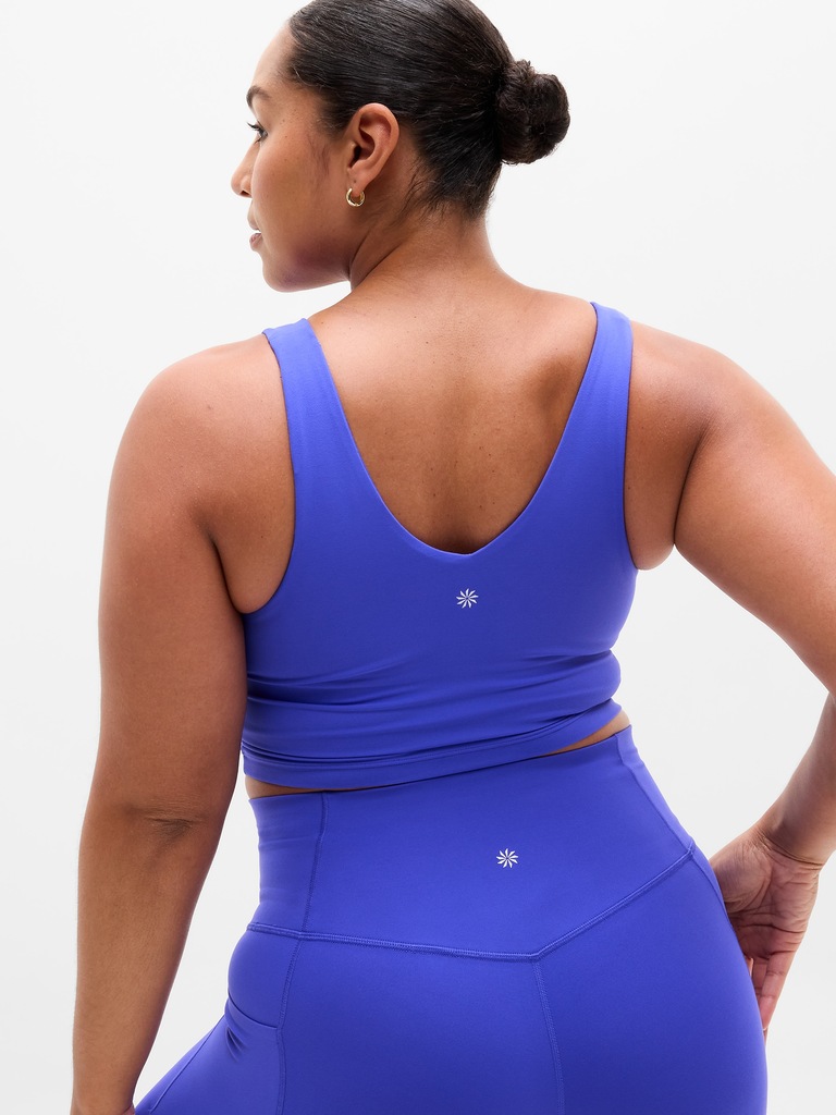 Transcend V-Neck Crop Sports Bra D-DD