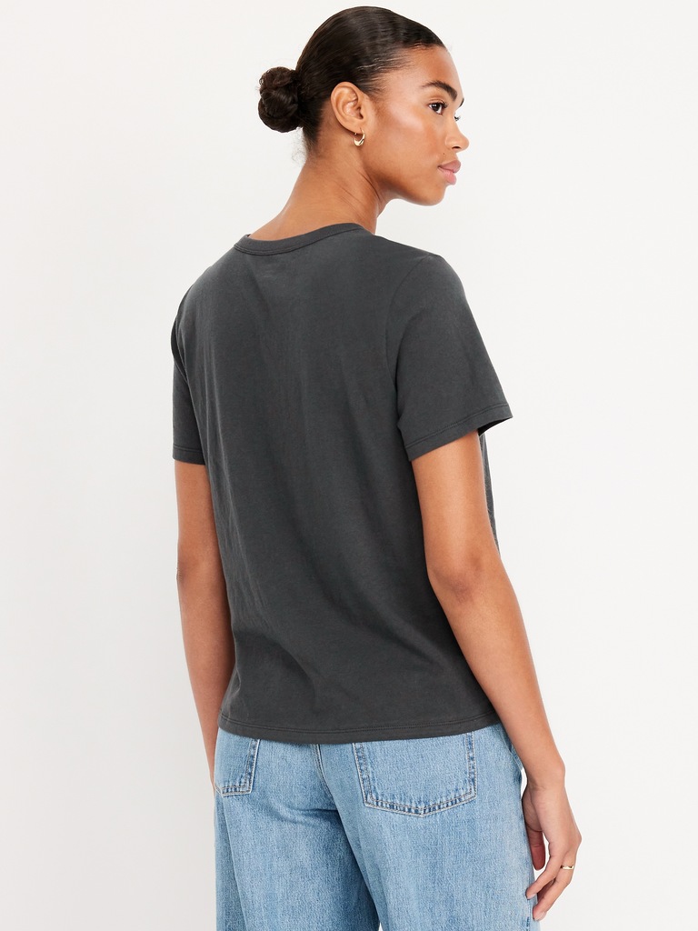 EveryWear Crew-Neck Graphic T-Shirt