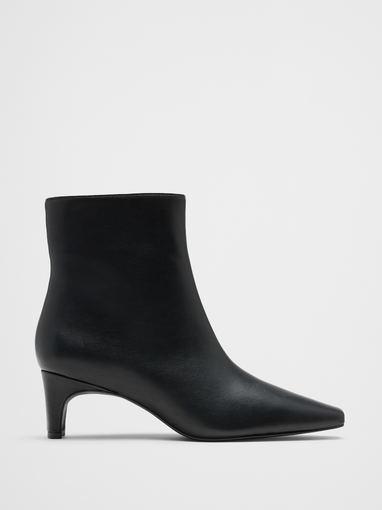 Vegan Leather Dress Bootie