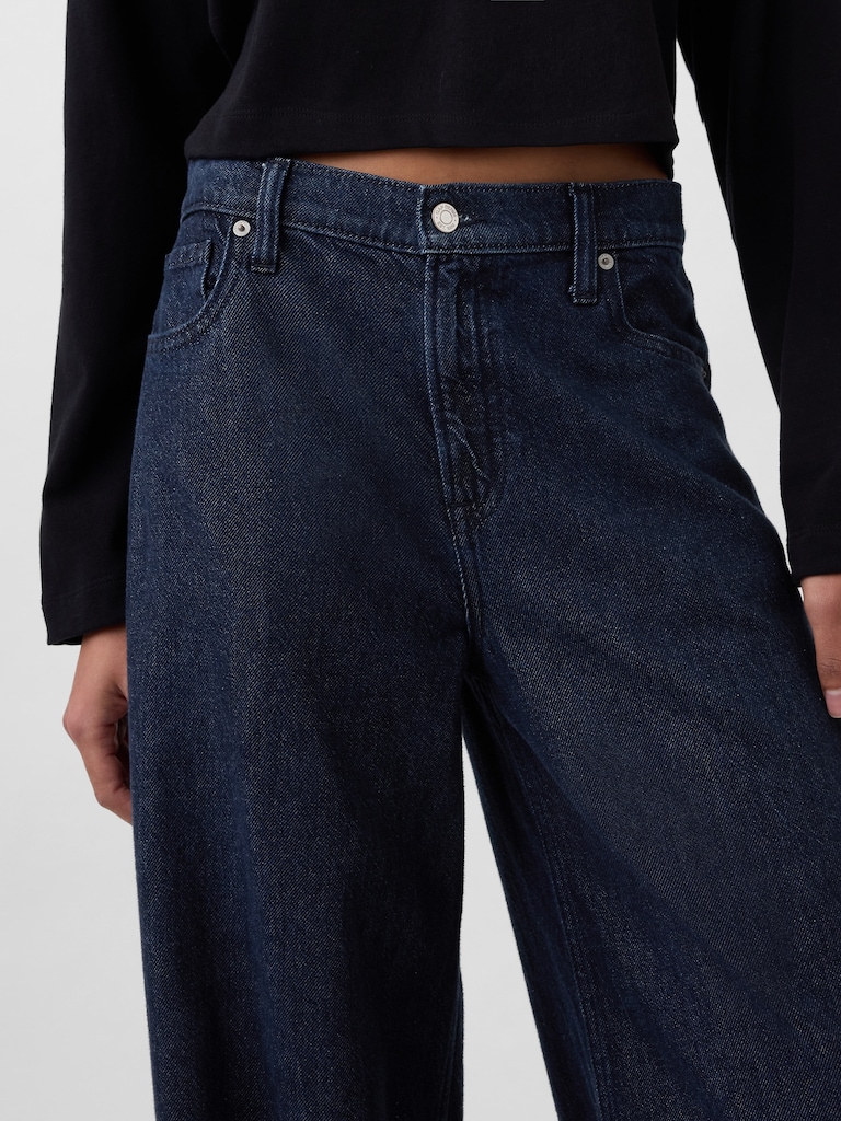 Mid Rise UltraSoft Baggy Jeans