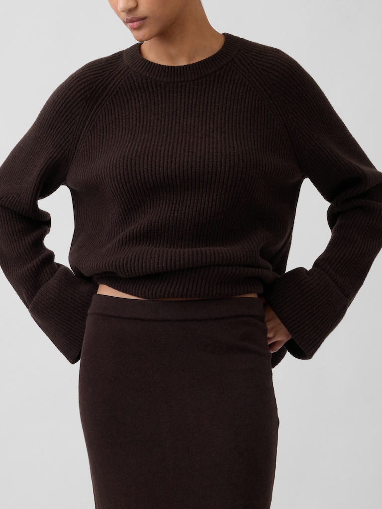 CashSoft Stretch Midi Skirt