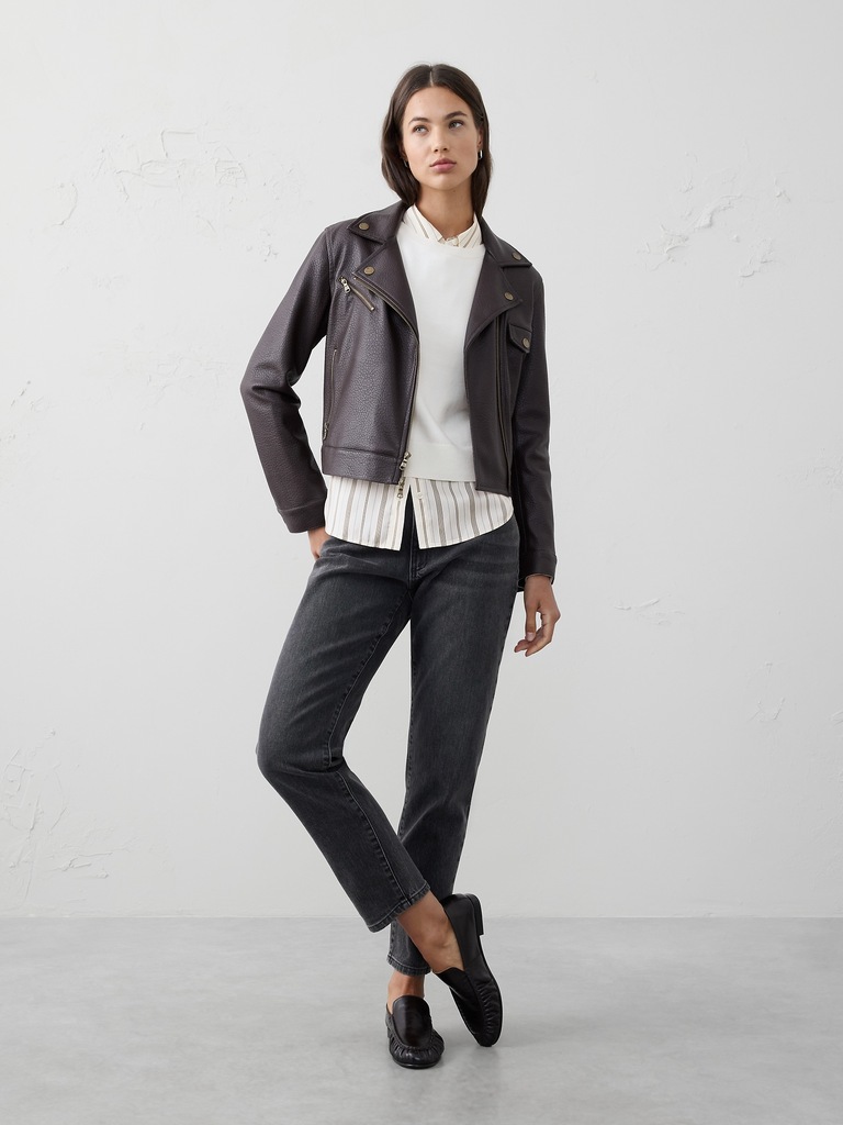 Volume-Sleeve Sweater