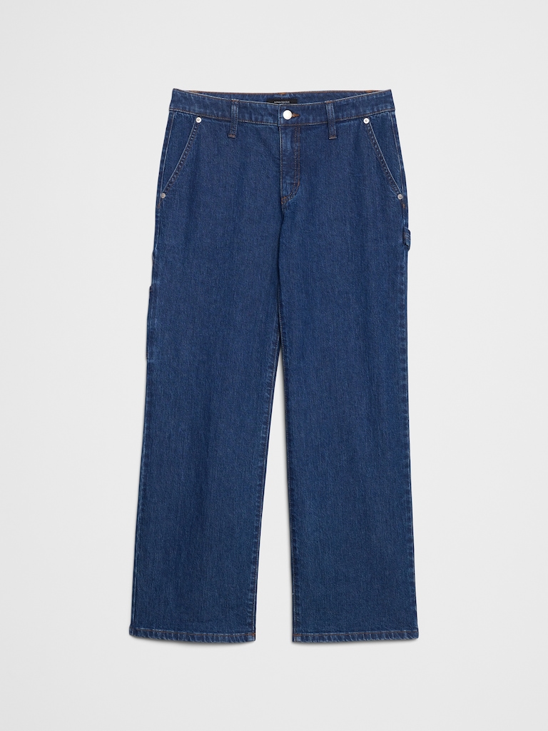 Straight Mid-Rise Carpenter Jean