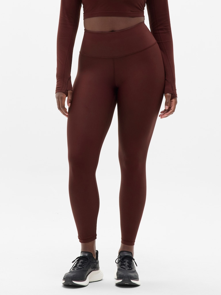 Interval High Rise Perforated Legging