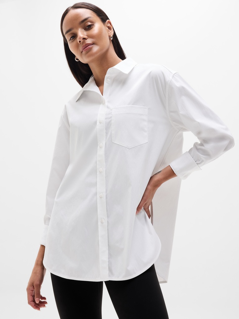 Midday Relaxed Poplin Shirt