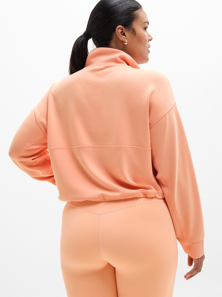 Seasoft Rib 1/4 Zip Popover