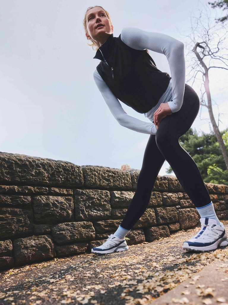 Unstoppable 1/2 Zip Cropped Vest