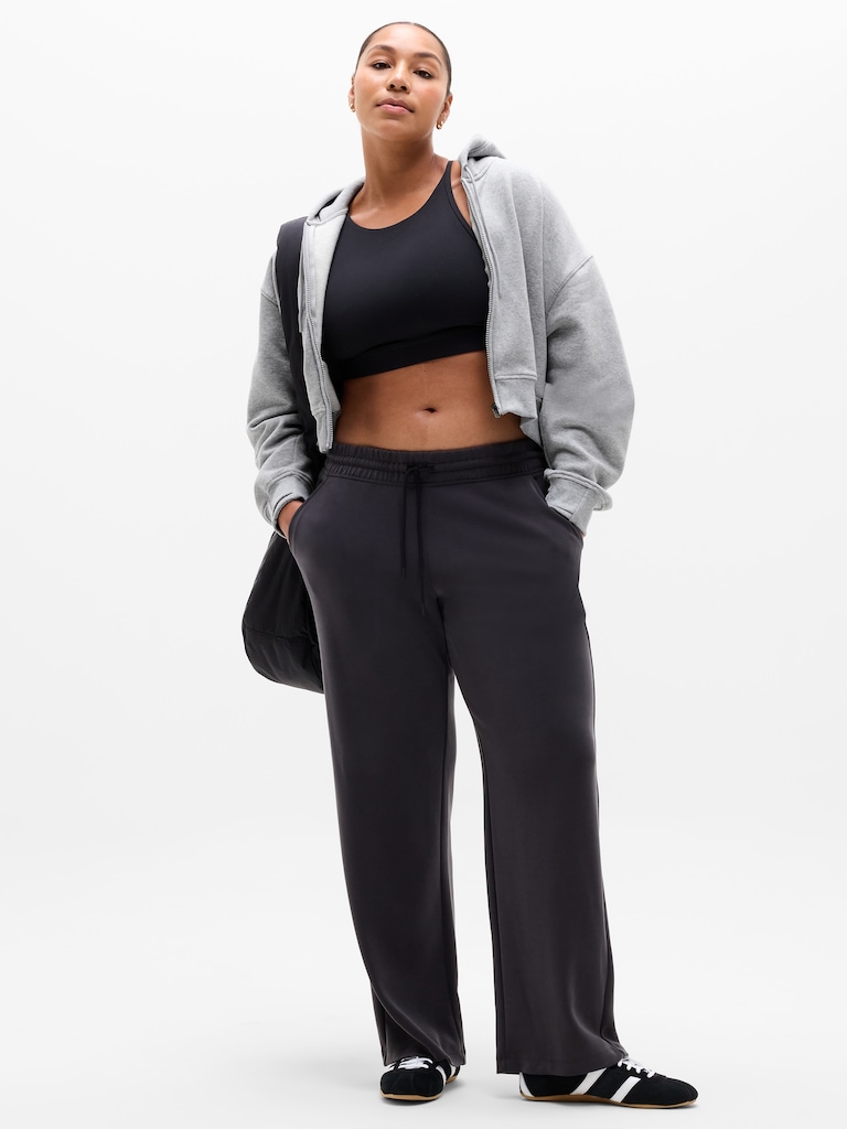 Forever Fleece Crop Full Zip