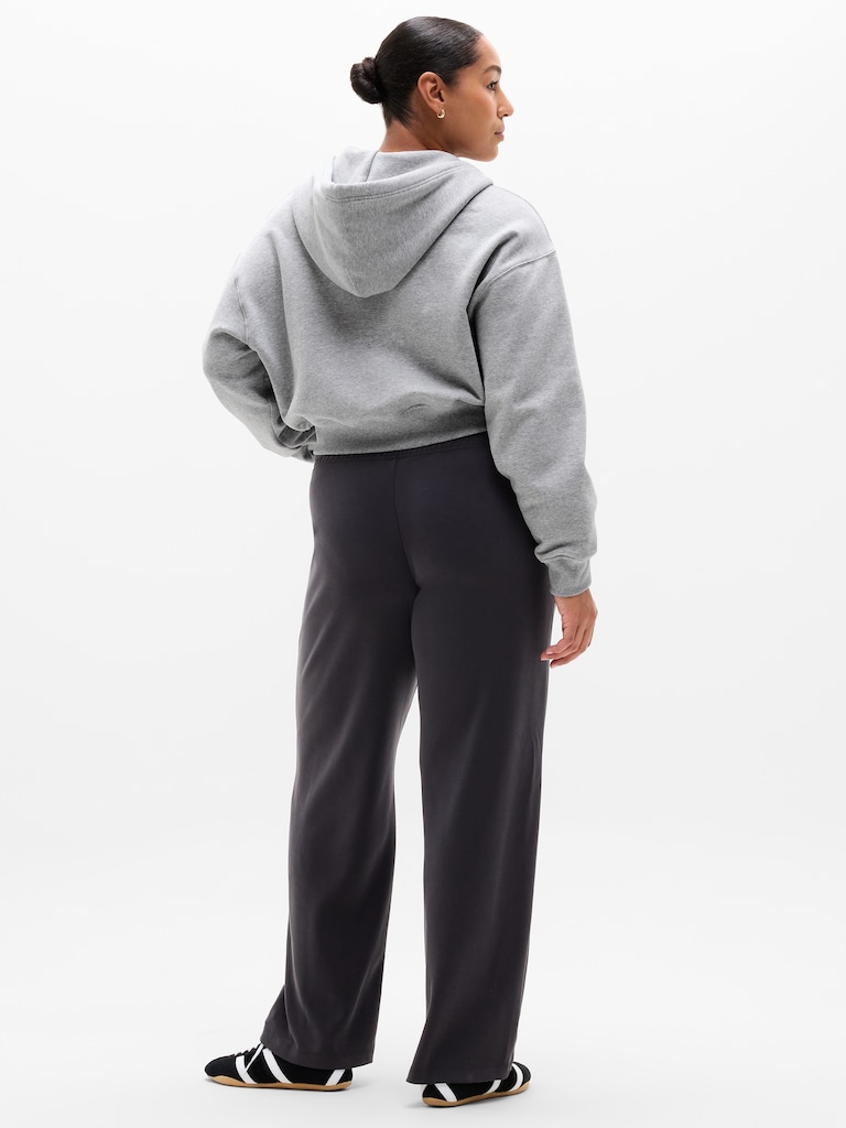 Forever Fleece Crop Full Zip