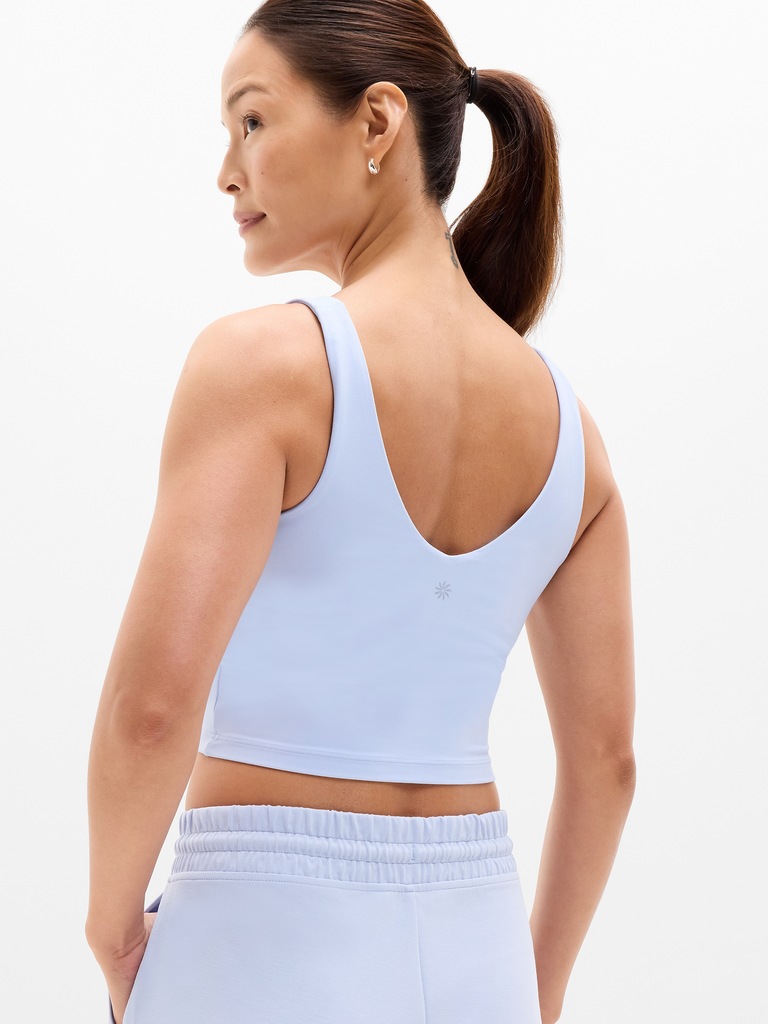 Transcend V-Neck Crop Sports Bra A-C