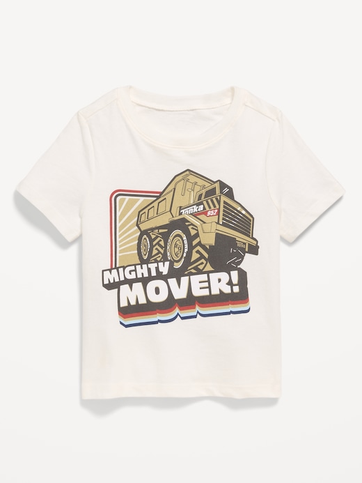 Generic Tonka® Truck Unisex Graphic T-Shirt for Toddler under $10 clearance