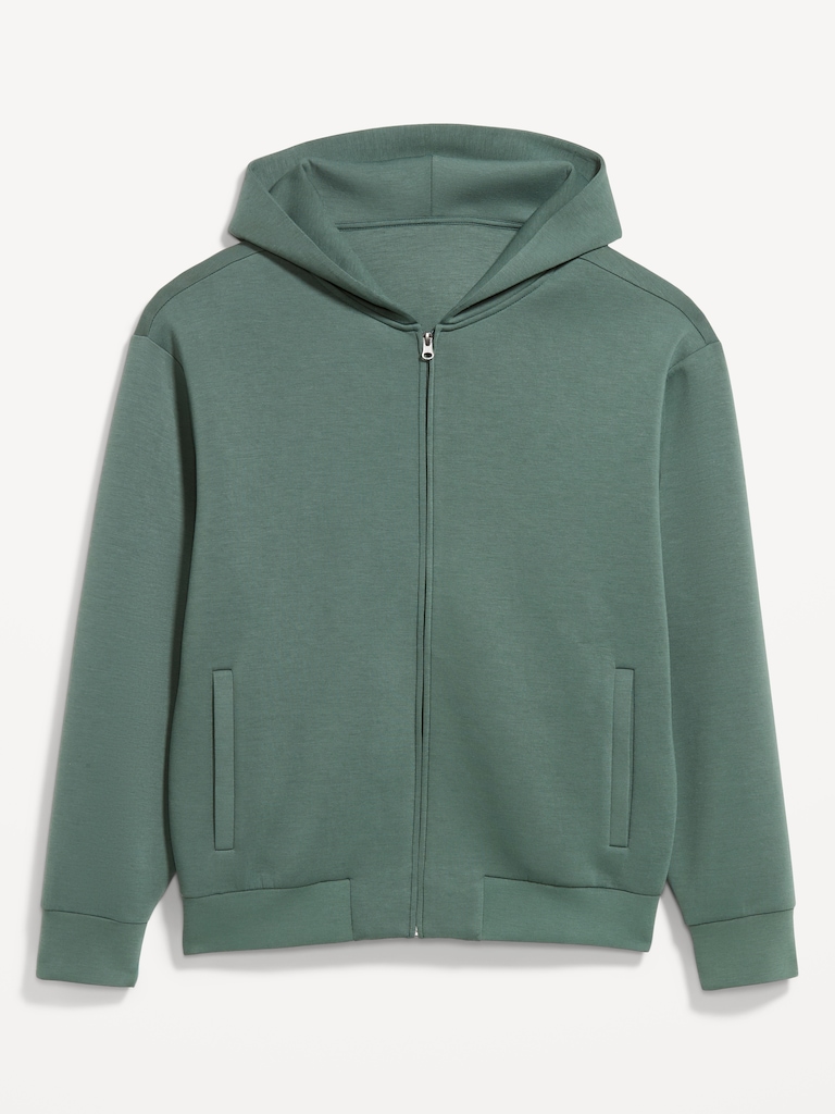 Bounce Fleece Oversized Full-Zip Hoodie