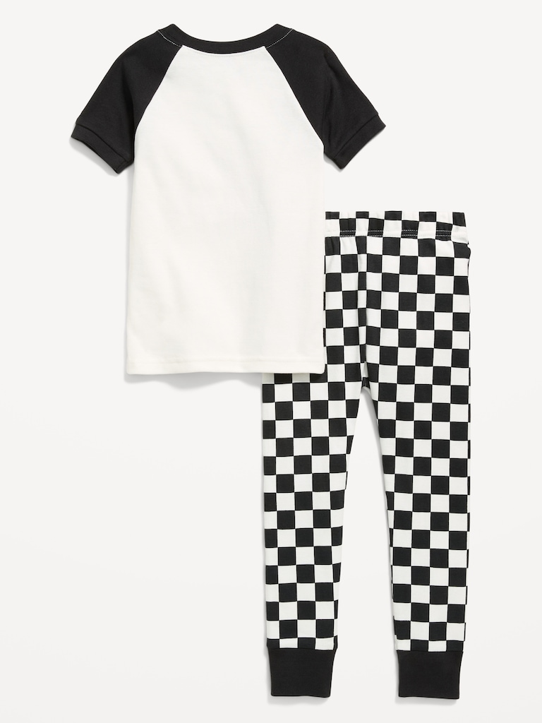 Snug-Fit Graphic Pajama Set for Toddler & Baby
