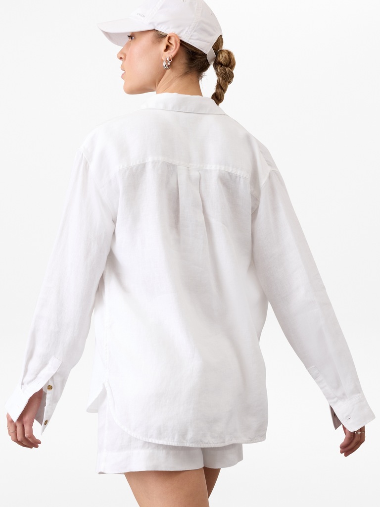 Retreat Linen Top