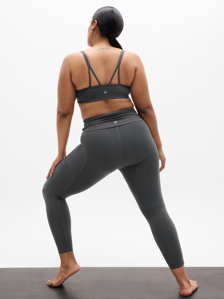 Salutation Stash Fold Over 7/8 Legging