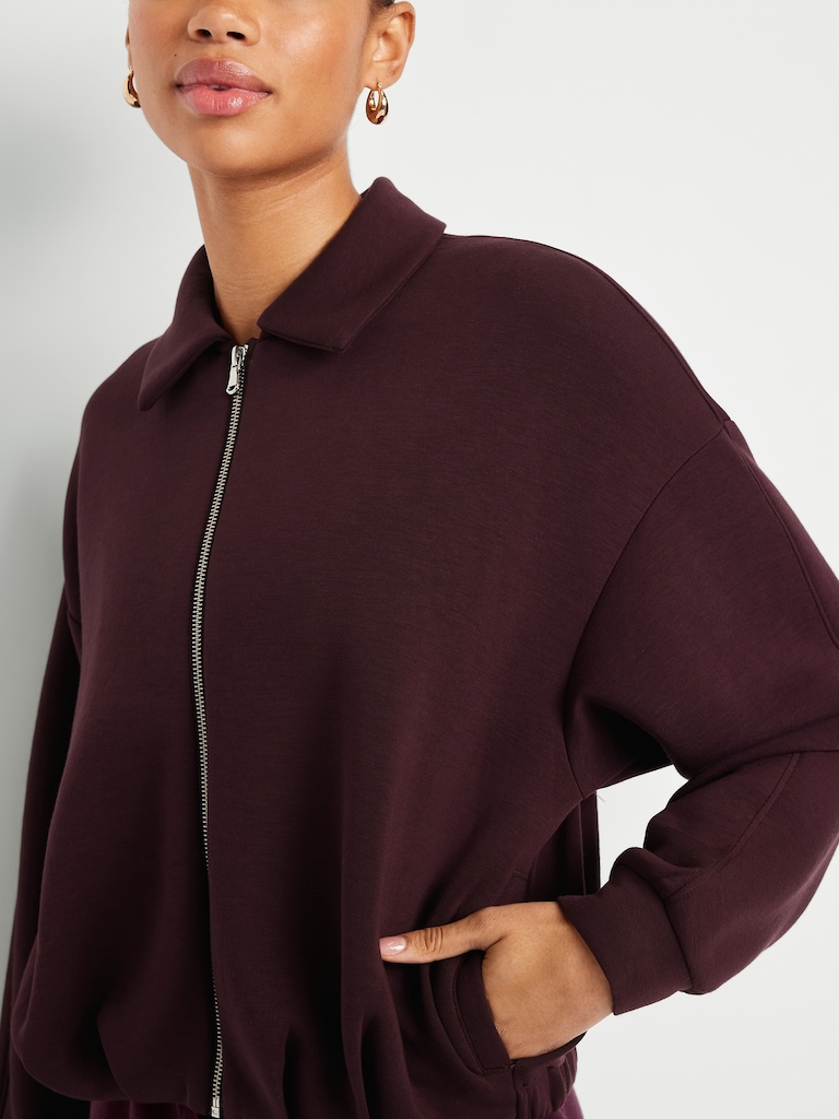 Bounce Fleece Bomber Jacket