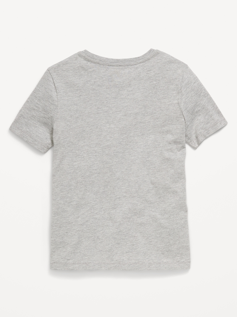 College Graphic Gender-Neutral T-Shirt for Kids