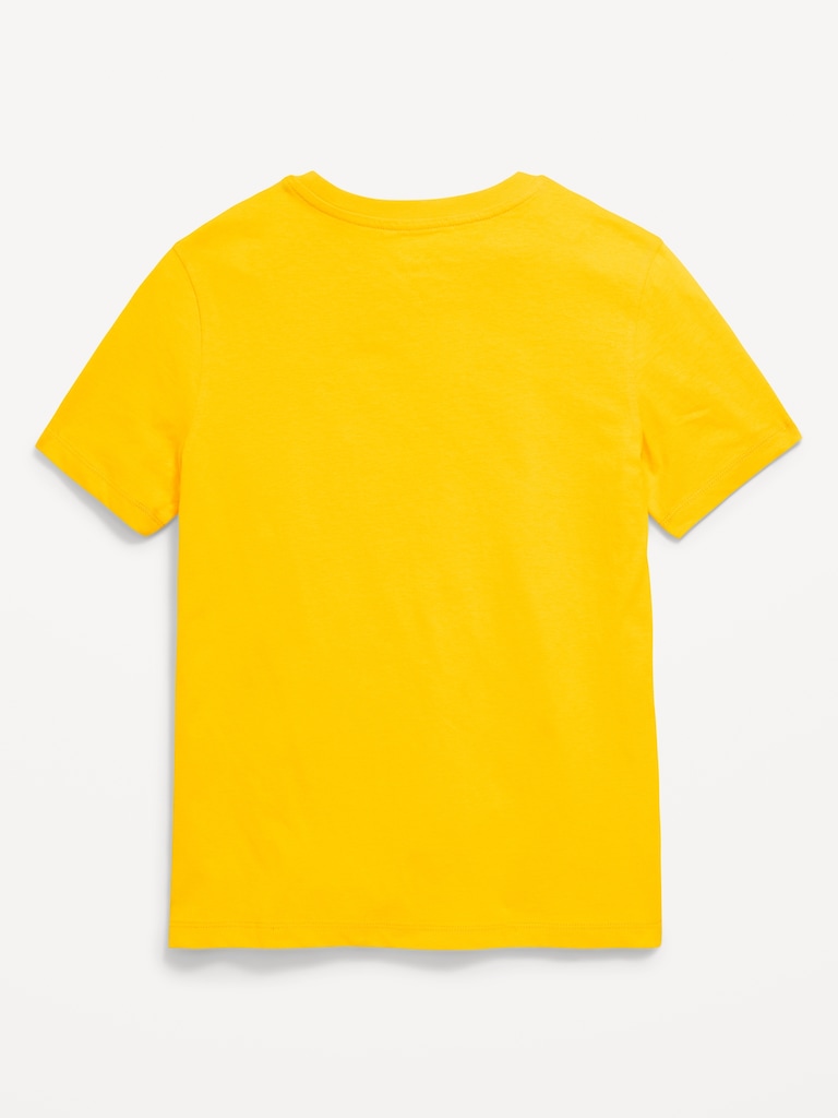 College Graphic Gender-Neutral T-Shirt for Kids