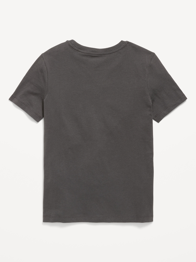 College Graphic Gender-Neutral T-Shirt for Kids