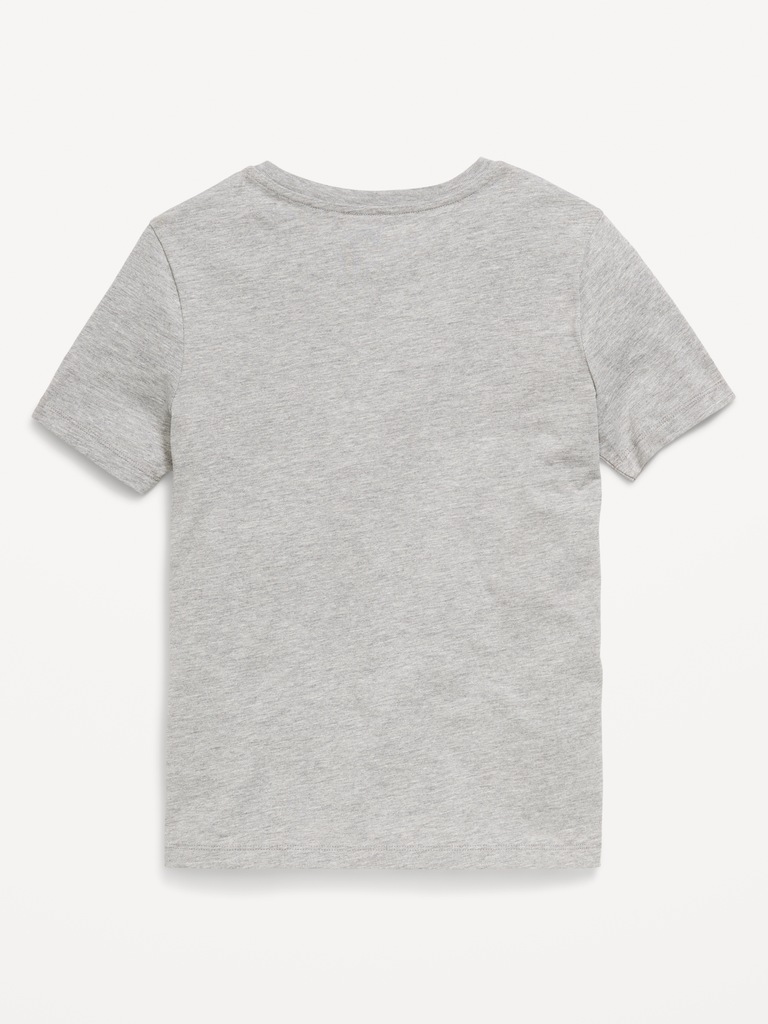 College Graphic Gender-Neutral T-Shirt for Kids