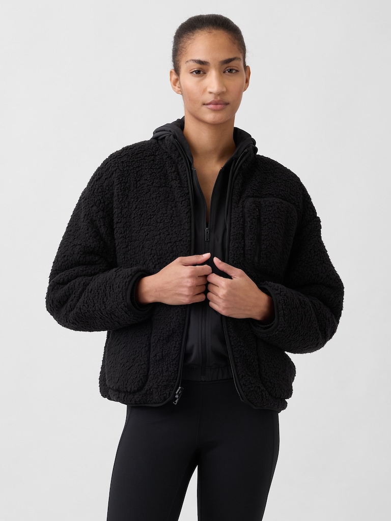 GapFit Reversible Sherpa Jacket